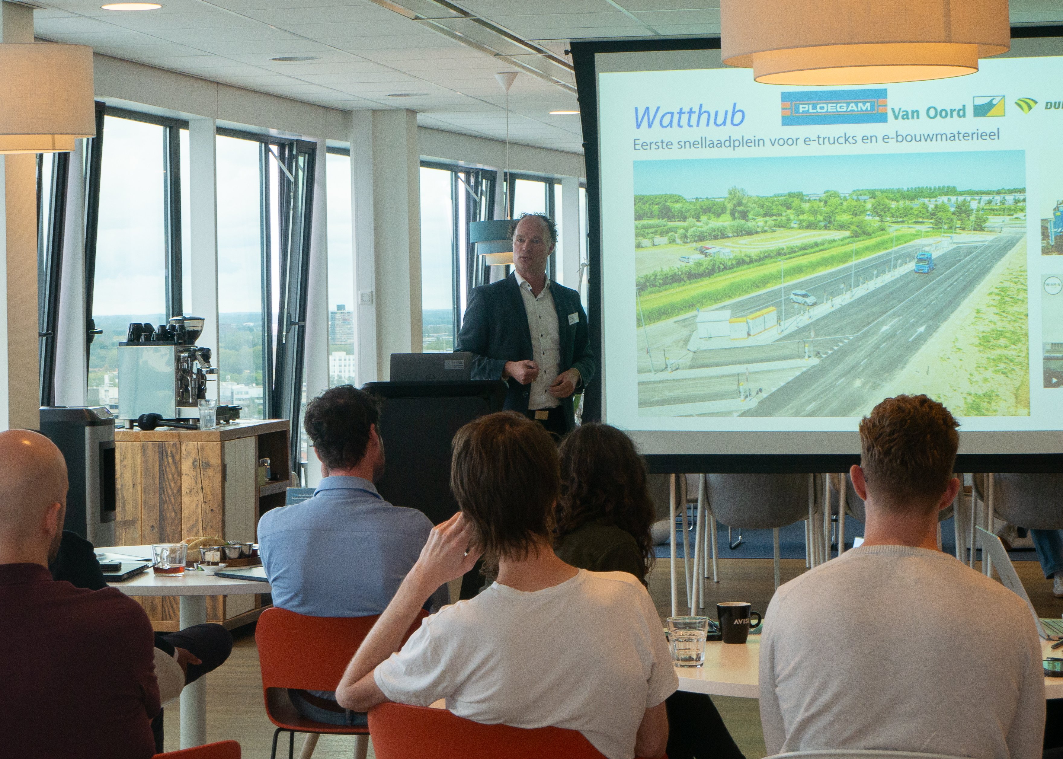 Presentatie over de rol van financiering binnen de energietransitie